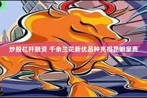 炒股杠杆融资 千余兰花新优品种亮相昆明呈贡