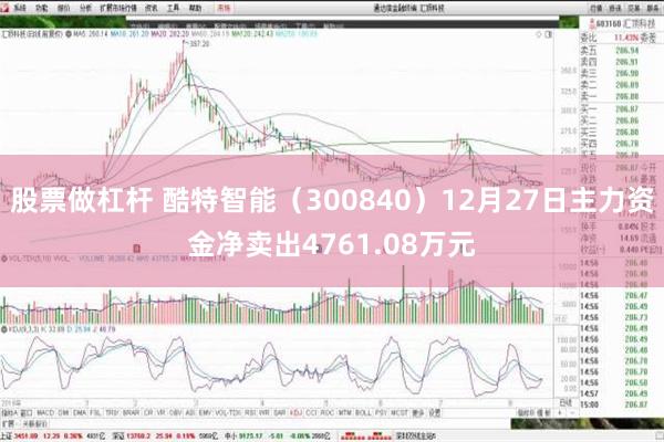 股票做杠杆 酷特智能（300840）12月27日主力资金净卖出4761.08万元